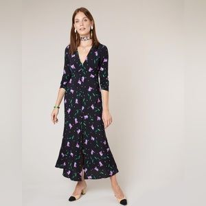 RIXO London Tulip print dress